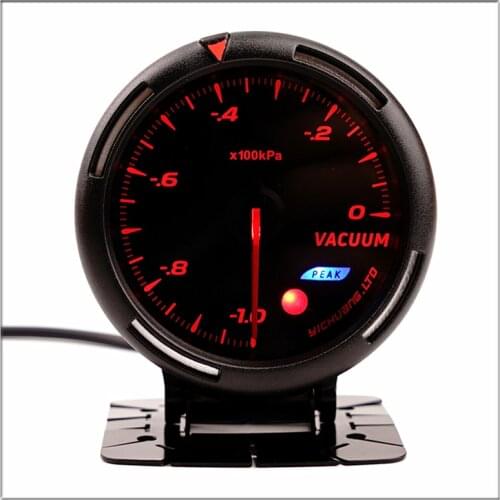 Vacuum Gauge for V W cc up passat b6 b7 b8 mk5 golf 2 3 6 7 g ti mk2 tiguan 2017 Auto Boost Pointer gauge colorful light 60mm
