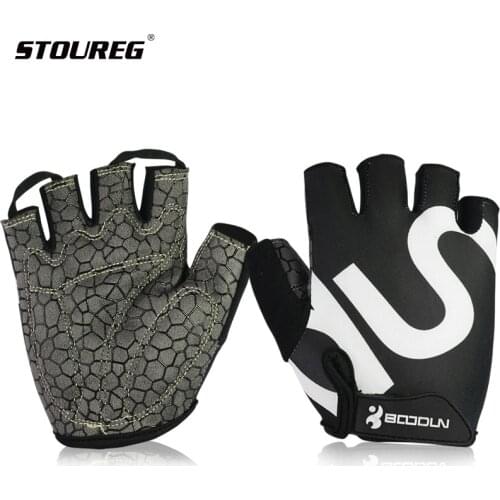 Cycling Bike Half Finger Gloves Shockproof Breathable MTB Road Bicycle Gloves Men Women Fitness Sports Gloves Cycling Equipment