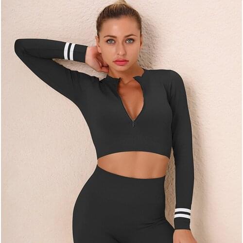 Woman Sports Top Fitness Shirt Women Yoga Top Workout Sports Shirts Long Sleeve Top Gym T-shirt For Fitness Sportswear For Women