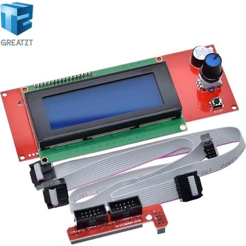 GREATZT 3D Printer 2004 LCD Controller with SD card slot for Ramps 1.4 - Reprap Display For 3D Printer