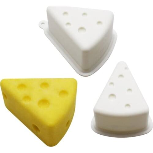 50LB 3D Cheese Silicone Mold for Baking Mousse Cake Mold Ice Cream Jello Dessert Mold