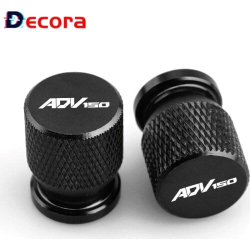 ADV150 Logo CNC Motorbike TIre Valve Air Port Cover Stem Tyre Airtight Cap Accessories For HONDA ADV 150 ADV150 2019 2020 2021