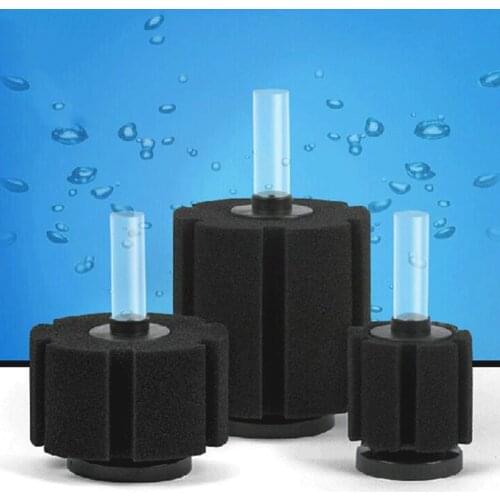 1pc Aquarium Filter Fish Tank Air Pump Skimmer Biochemical Sponge Filter Aquarium Filtration Filter Aquatic Pets Fish Products