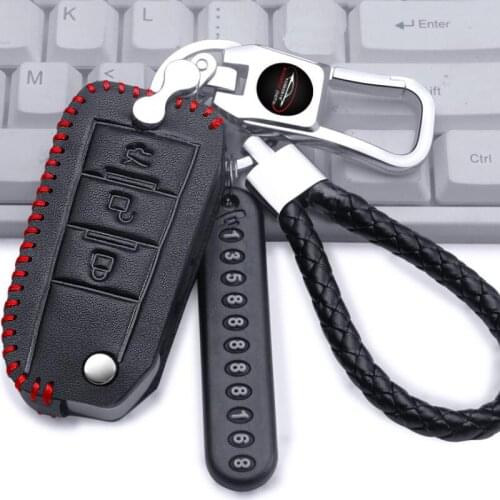 Automotive Car Remote Key Case Holder Protective Sleeve Cover For Baic Senova X25 X35 X55 X65 D50 For Changhe Q25 Q35 A6