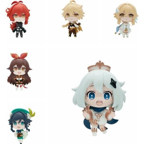 BUSHIROAD Genuine Figure Game Genshin Impact Cosplay Diy Statue Halloween PVC Doll Kids Xmas Gift Toys Anime Cartoon Accessories