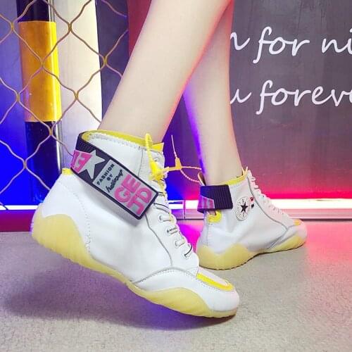 Breathable Mesh flat High-top womens shoes New Summer shoes women Fashion Mixed Colors Lace-Up sneakers Print Casual shoes