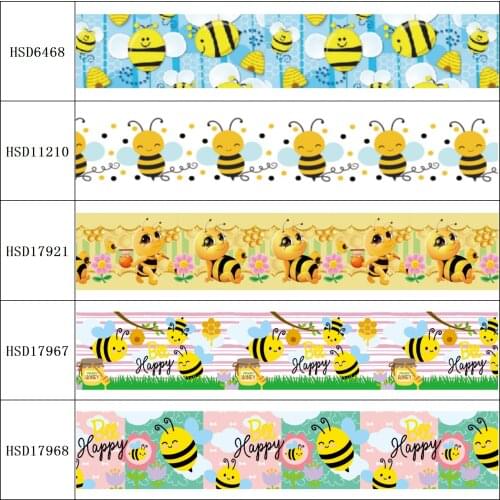 HSDRibbon free shipping 3" 75mm heat transfer printed hsd-design series Grosgrain Ribbon 50Yards/Roll