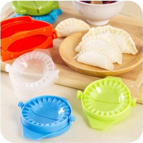 Food Dumplings Modelling Tools Kitchen Magic Creative Manual Pack Machine Food-grade Plastic Pinch Color Random