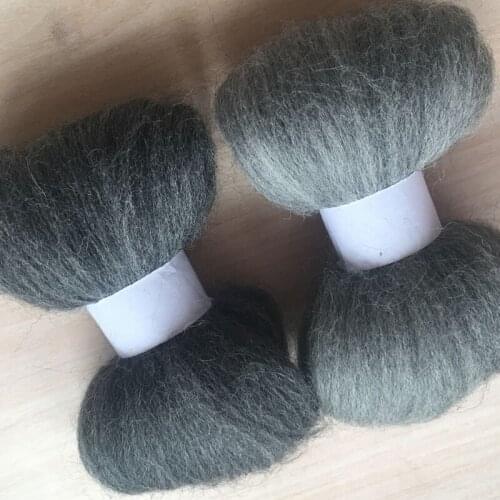 Ceramic fibre wool feltro mixed feutrine naaldvilten lana merino wool fibre roving for needle feling wool diy crafa 50g/bag