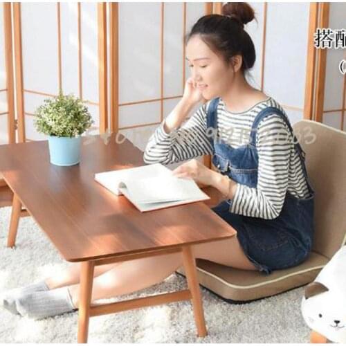 Bed back chair lazy sofa Japanese tatami bedroom bay window single girl small dormitory folding chair