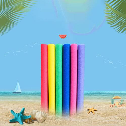 Swimming Pool Noodle On For Frame Pool Noodle Flexible Portable Water Float Aid Foam Rod Noodles Kids Children Water Sports Tool