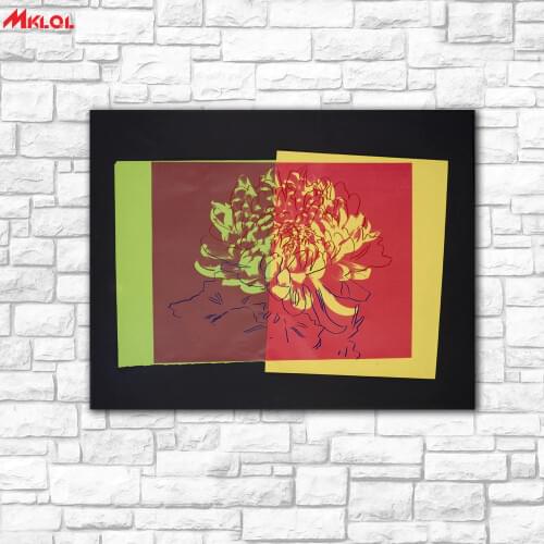 Wall Art Chrysanthemum American painting Painting For Living Room Home Decoration Oil Painting On Canvas Wall Painting no fram