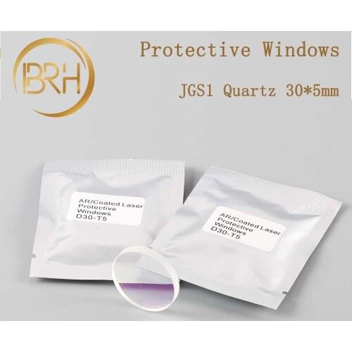 BRH Precitec WSX Protective Lens/Windows JGS1 30*5mm 1064nm For P0795-1201-00001 Precitec Rofin Fiber Laser Cutting Machines