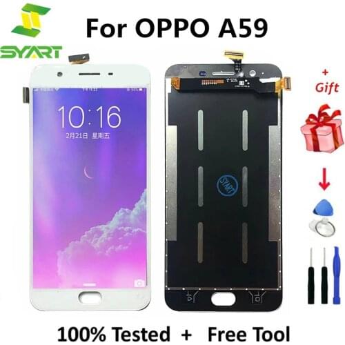 LCD Screen For OPPO A59 5.5 inch A59 LCD Display Touch Screen Digitizer Assembly Replacement For OPPO A59 F1S F 1S A1601