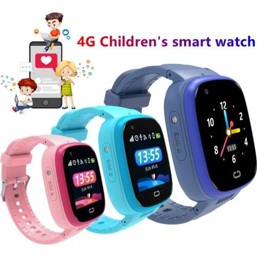 4G GPS WIFI Kids Smart watch 800mAh Large Battery Tracker SOS Video Call Geo-fence For Children Anti Lost Monitor