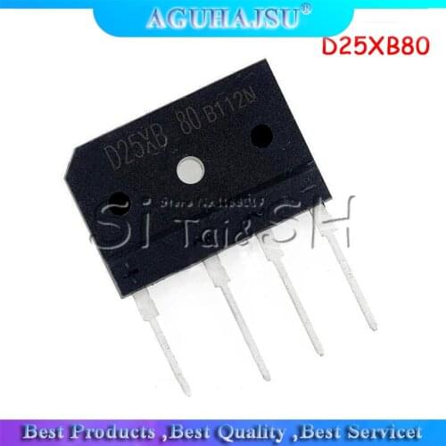 5pcs D25XB80 D25SBA80 bridge rectifier 25A 800V new and original IC