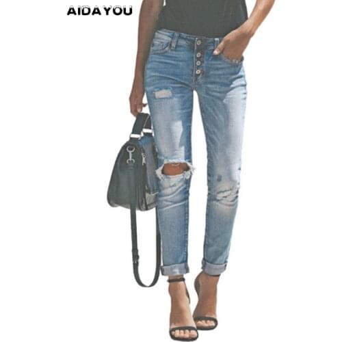 Женские джинсовые капри AIDAYOU China At AliExpress