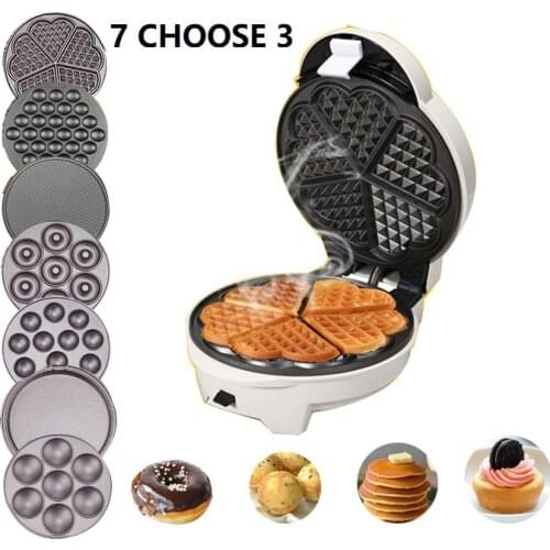 Sandwich-Maker-Machine Waffles-Maker Oven Iron Cake Bubble-Egg Breakfast Electric