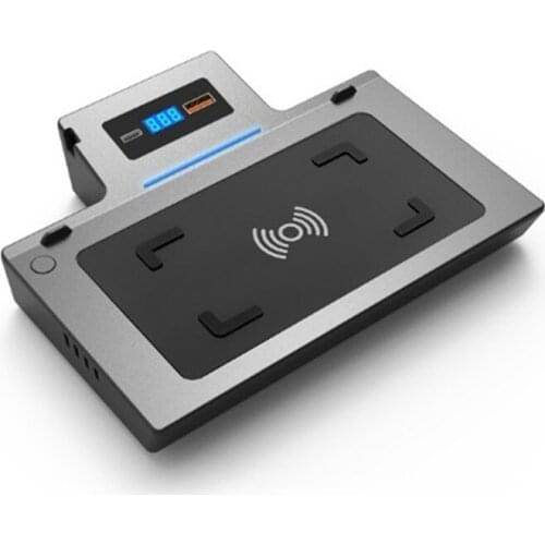 15W Car Wireless Charger for Mercedes Benz W177 A Class W247 B Class GLB CLA GLA Phone Fast Charging Plate Holder