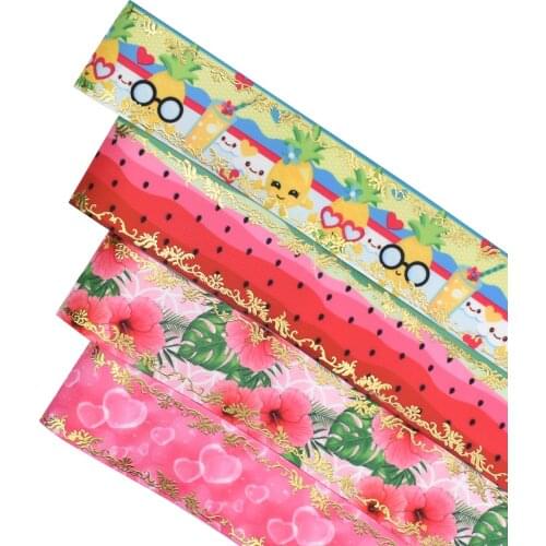 HSDRIBBON Free Shipping 38mm 1-1/2inch hsd-design custom Popular hologram Series on Grosgrain Ribbon