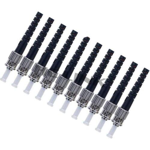 LODFIBER 700M ST-ST Indoor Armored Singlemode 10 Strands Fiber Optic Cable Patch Cord 9/125