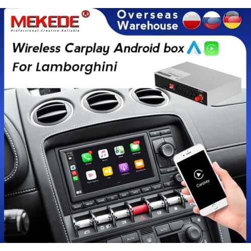 MEKEDE Wireless Apple Carplay For Lamborghini Urus Aventador Reventon Gallard Support Car Play Functions Mirror link navigation