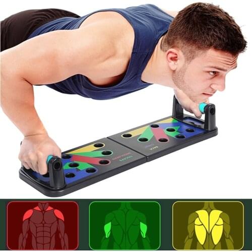 Multifunction Push Up Rack Board Sport Bodybuilding Home Gym Pectoralis Training Board Arm Strength Fitness Equipment Stands