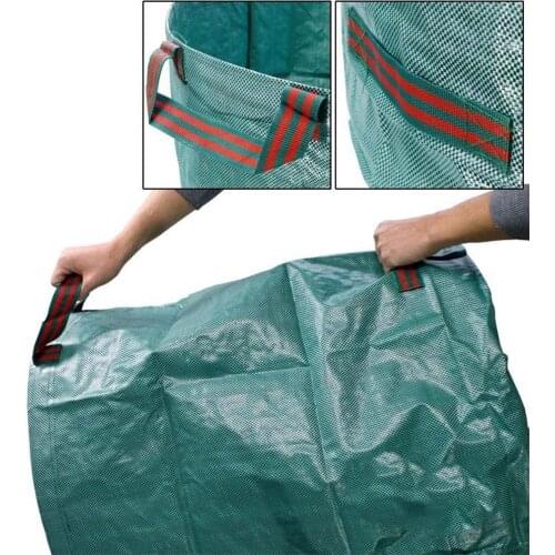 272L Garden Waste Bag Reuseable Leaf Grass Lawn Pool Gardening Bags CLH@8