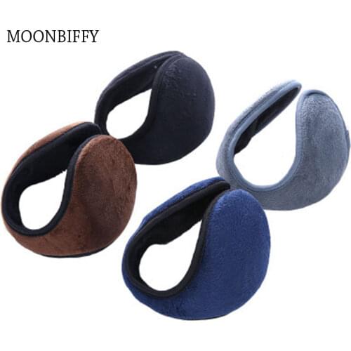 Unisex New Men Style Black Earmuff Winter Ear Muff Band Warmer Grip Earlap Gift 94DL Drop Shipping 2021 Hot