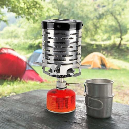 Mini Stove Heating Cover Stainless Steel Portable Warming Outdoor Heater Shield Outdoor Heating Equipment Tool