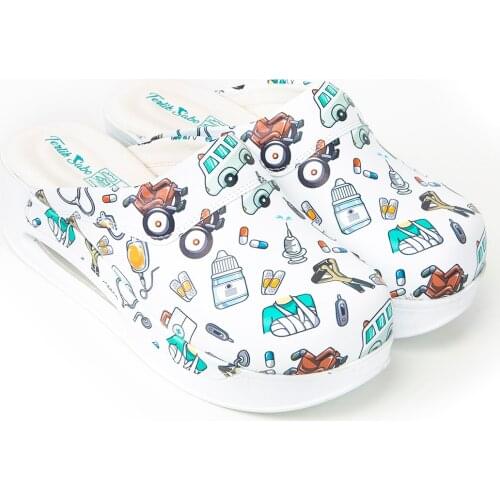 Orthopedic Sabo Slippers 2021 New Women Comfortable Comfort Nurse Doctor Hospital Orthopedic Cook Work Slippers Quality Medical