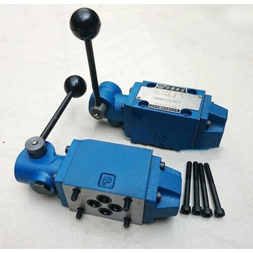 HUADE the manual directional control valve 4WMM10A10B hydraulic valve