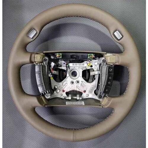 For BMW 7 Series E65 E66 730li 740li 745li 750 760 Leather Carbon Fiber Steering Wheel