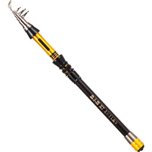 Super Hard Sea Rod Mini Portable Telescopic Pocket Fishing Rod Ultralight Carbon Fiber Spinning Rods Rock Fishing Tackle Pole