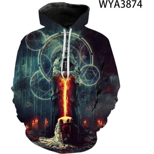 Horror Skull Skeleton Series 3D Printing Long Sleeve New Hot Sale Hoodie Couple Sports Top Hoodie Boys Girls Child Men Women New