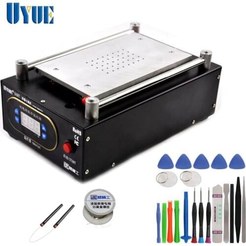 UYUE 110/220 V Max 7 Mobilephone Built-in Pump VacuumPump Glass LCD Screen Separator Machine 948T