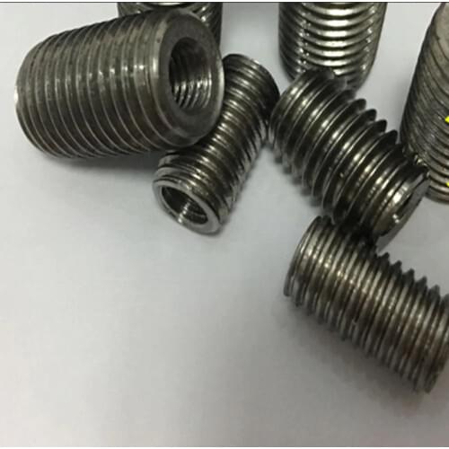 100pcs Internal and external teeth nut stainless steel 304 nut thread conversion non-standard screw customized M4M6M8M10M12M1416
