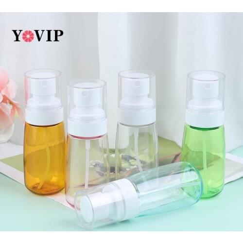 1 Pcs Mini Plastic Travel Essential Empty Spray Bottle Fine Spray Refillable Bottle Small Empty Spray for Make Up