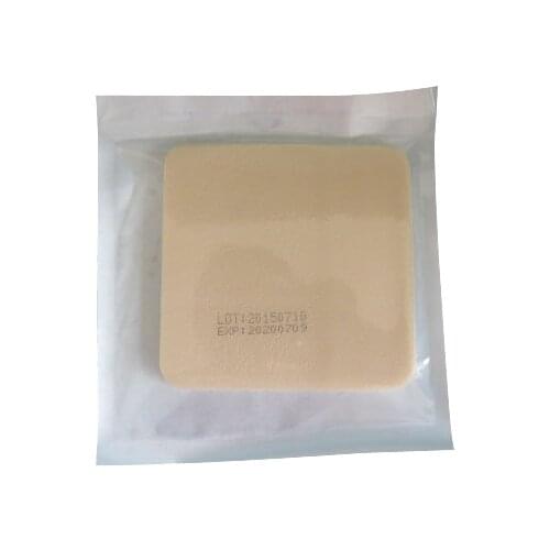 10pcs 7.5 10 12.5cm*20cm bedsore paste medical foam dressing infiltration absorption sterile ulcer pressure ulcer skin graft