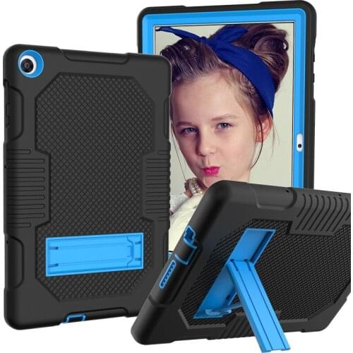 3 Layers Hybrid Heavy Duty Rugged Case for Huawei MatePad T10 T10s AGS3-L09/W09 AGR-L09/W09 Shockproof Protective Tablet Cover