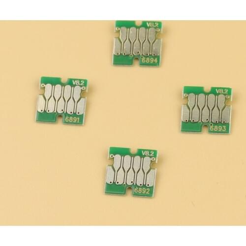 5 Sets 20 pieces Surecolor S30670 S50670 cartridge chip T6891-T6894 for Epson S30670 S30675 ink chip