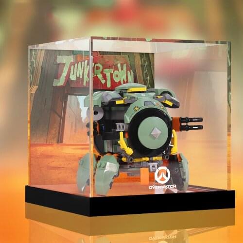 3mm Building Block Acrylic Display Box Show Case for 75976 (Not Including Block Kit)