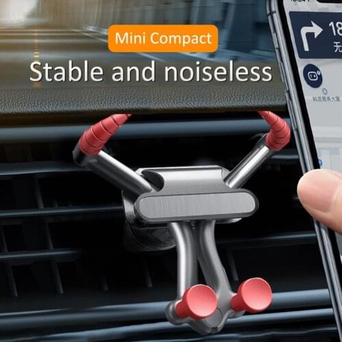 Car Phone Holder Durable No Magnetic Red Ox Year Mobile Phone Bracket for Car Air Outlet For iPhone Samsung Xiaomi
