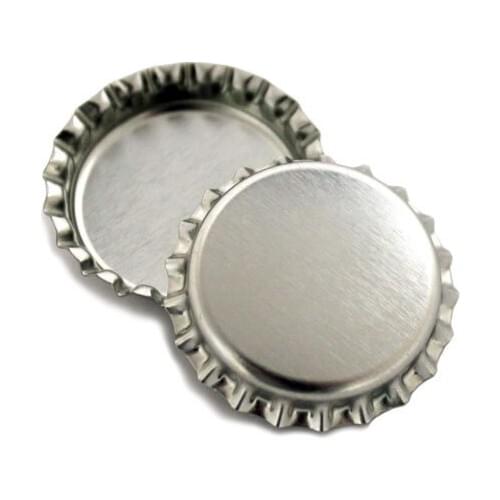 Both Side Colored Beer Bottle Caps Chrome Tinplate Crown Bottle Caps for jewelry Marking 2000 pcs/Lot Free Shipping