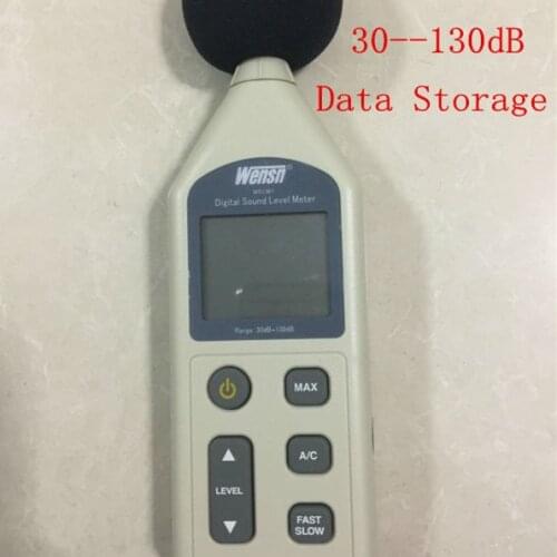 WS1361 Digital Sound Level Meter Pressure Tester 30-130dB Decibel USB Noise Measurement with Computer Software Display