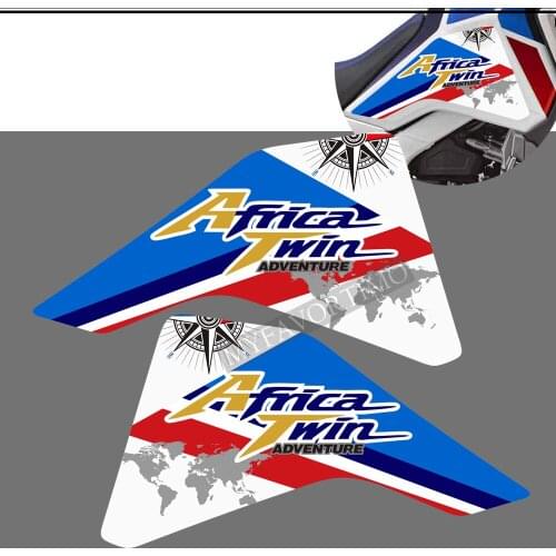 For Honda CRF1100 CRF 1100L L1 L2 Africa Twin Adventure Sport Wind Deflectors Visor Set Stickers Decal Kit Side Tank Pads 2020