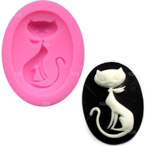 Kitten Fondant Cake Baking Molds,Cake Decorating Tools Pastry Tools Kitchen Accessories SQ1545