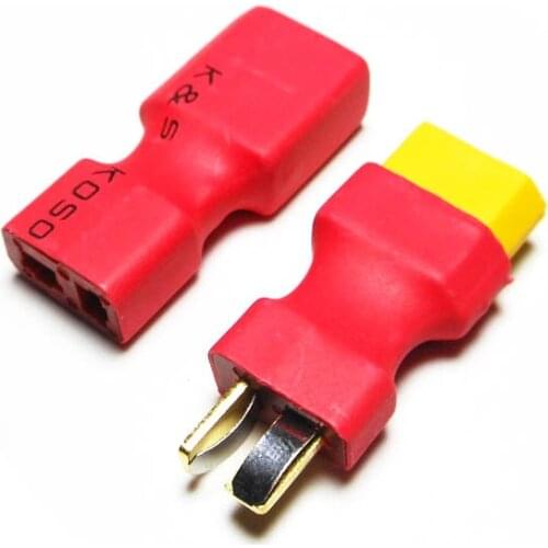 1 Piece Connector XT60 Female Head Turn to T Plug Male Head DIY Car Aircraft Model Adapter Plug Connectors