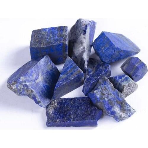 Quartz Mineral Specimen rough Stones Natural Lapis Lazuli Raw Stone for Reiki Healing