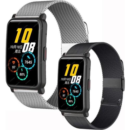 20mm Metal Strap Smartwatch Replacement Part Sport Wrist Band Watchband For Huawei Honor ES Watch Smart Wristband Accessories